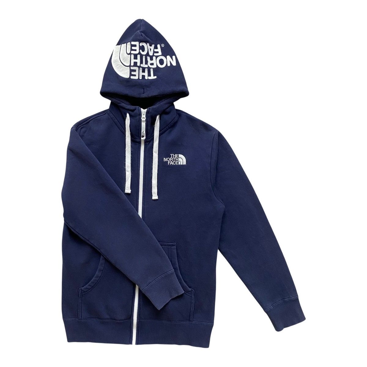 The North Face The North Face Zip Up Hoodie Small Navy Blue Unisex Size US S / EU 44-46 / 1 - 6 Thumbnail