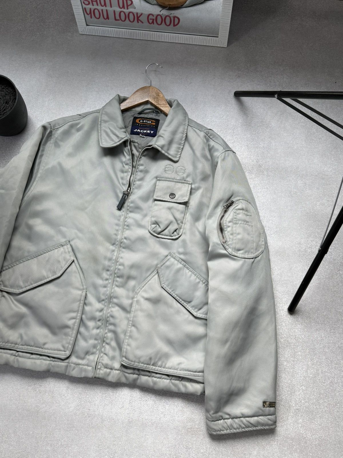 G-Star G-Star Bomber Jacket MA2 Flyer Quilted Vintage Military Mint Size US L / EU 52-54 / 3 - 5 Thumbnail
