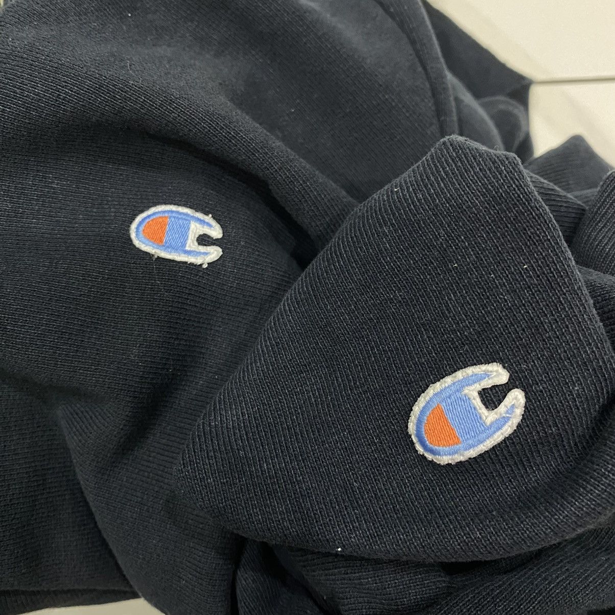 Champion × Vetements RARE Vetements x Champion Deconstructed Zip Blue Sweatshirt Size US XS / EU 42 / 0 - 9 Thumbnail