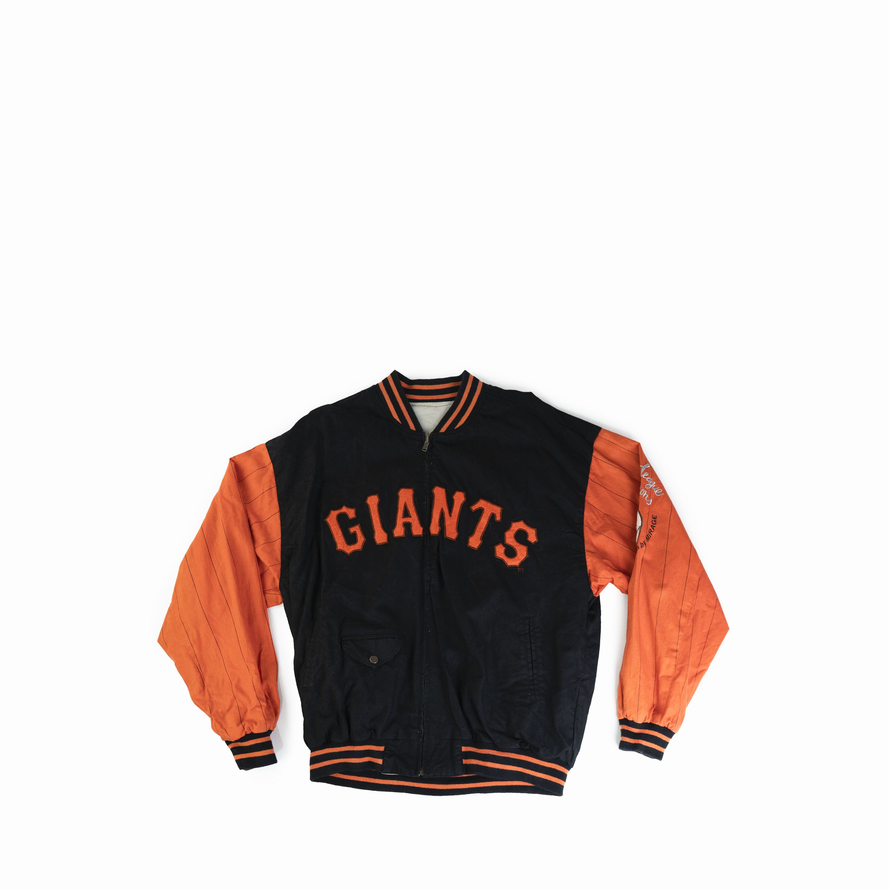 Mirage Vintage 1990's Mirage New York Giants MLB Jacket Size US XL / EU 56 / 4 - 1 Thumbnail
