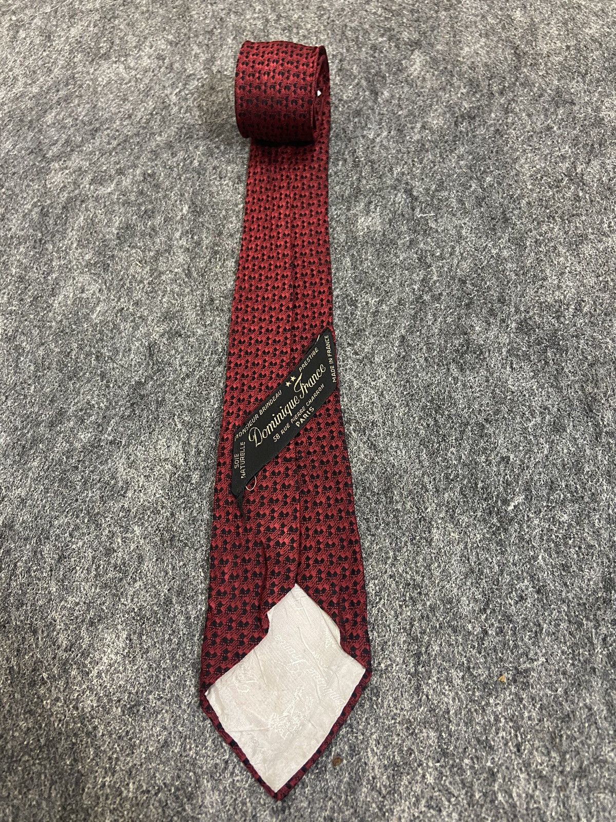 The Tie Bar × Vintage vintage tie DOMINIQUE FRANCE Size ONE SIZE - 2 Thumbnail