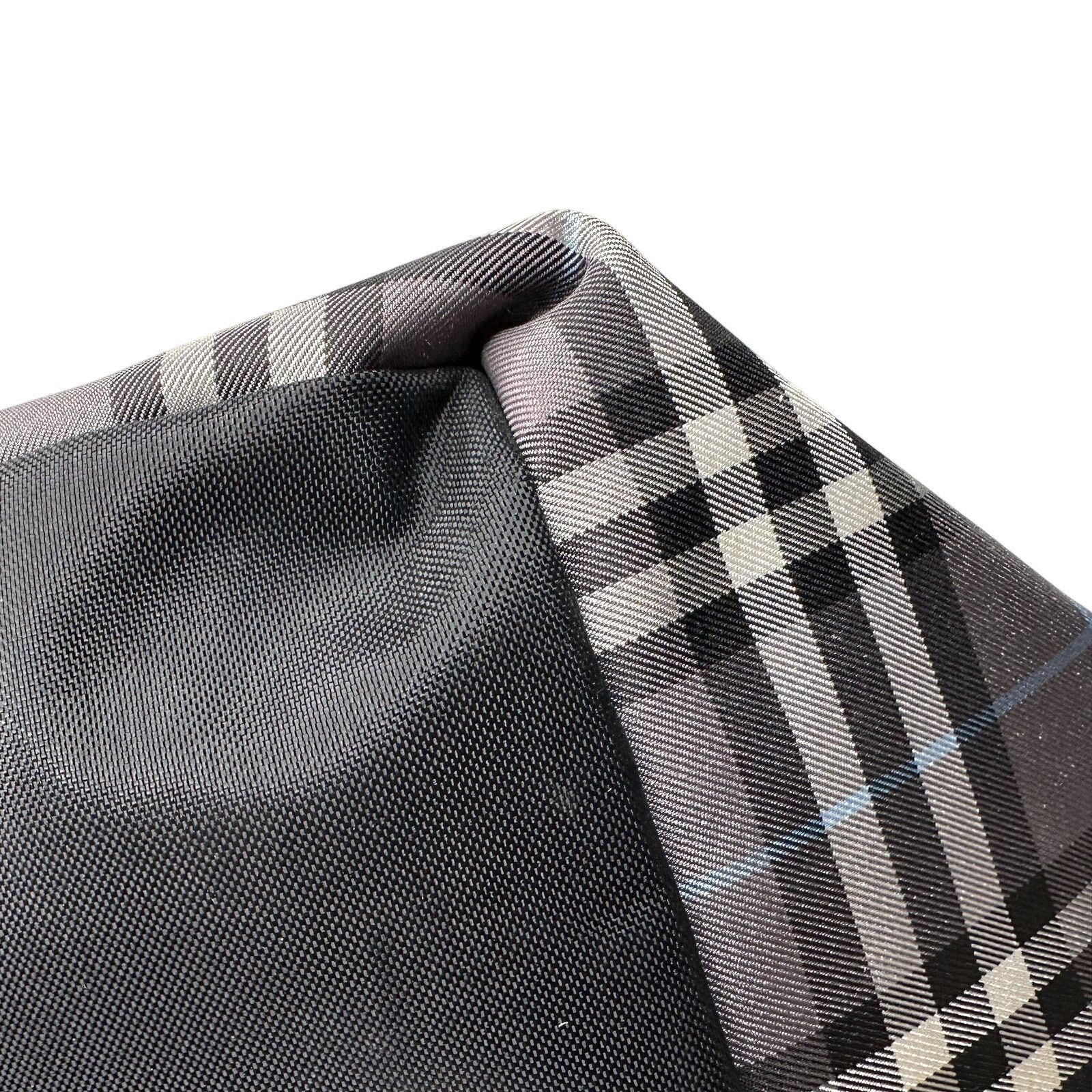 Burberry Autre Marque Burberrys London Gray Nova Check Blue Label Bag Size ONE SIZE - 8 Thumbnail