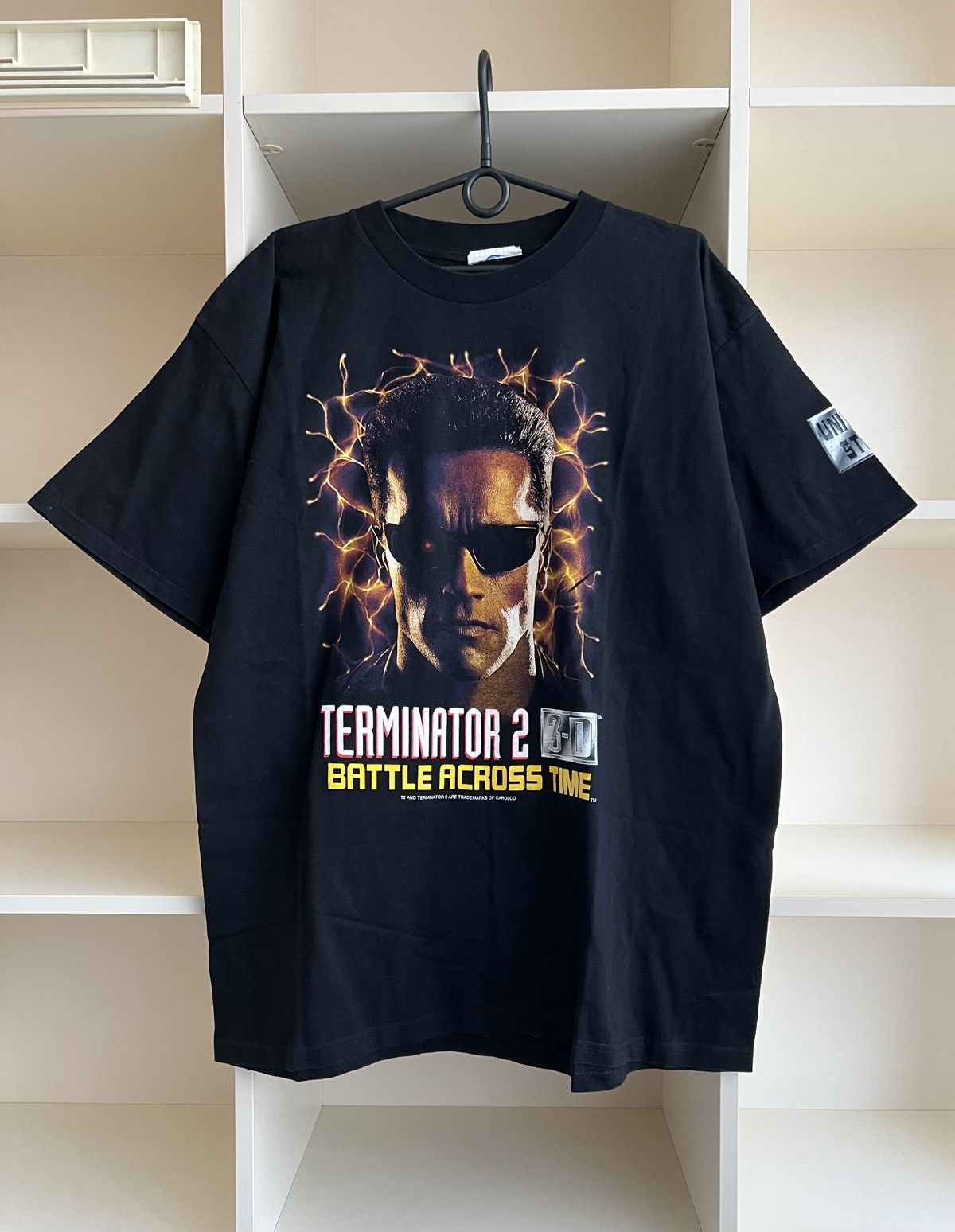 Vintage Universal Studios Terminator 2 T-Shirt Movie Merch Vintage Size US XXL / EU 58 / 5 - 1 Thumbnail