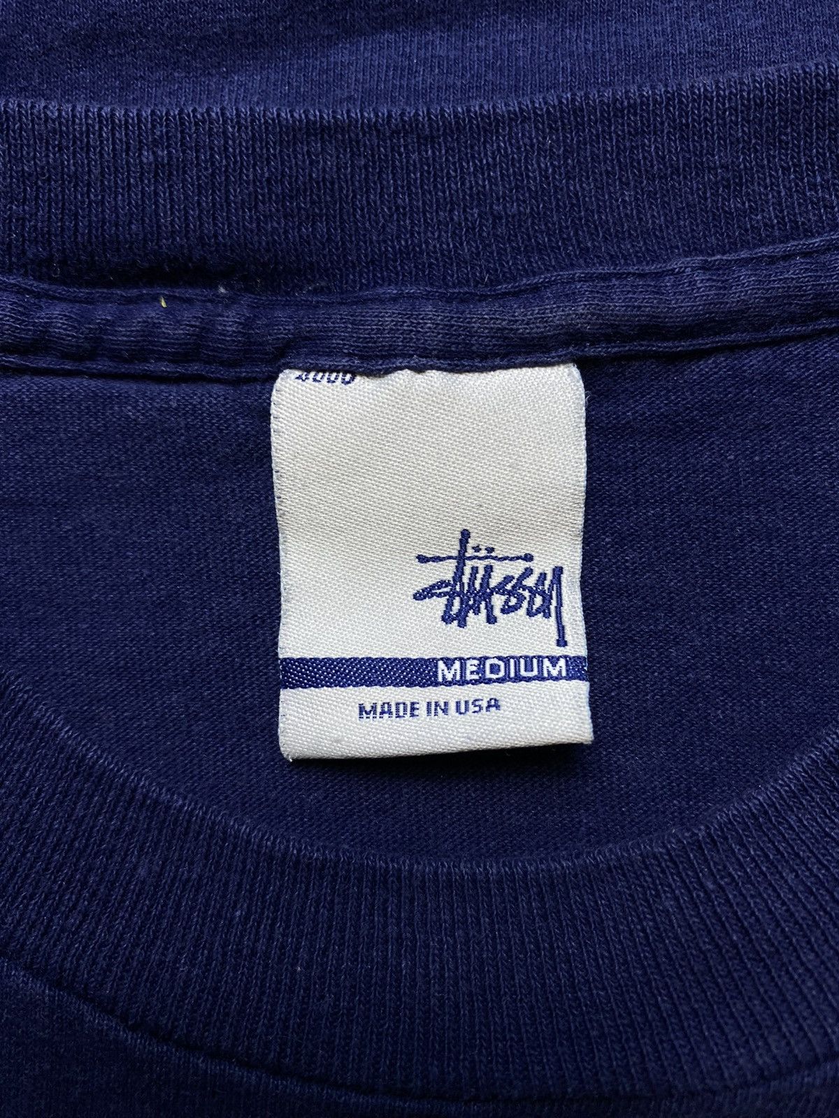 Stussy Stussy louis vuitton LV navy tee vintage y2k 90s streetwear Size US M / EU 48-50 / 2 - 3 Thumbnail