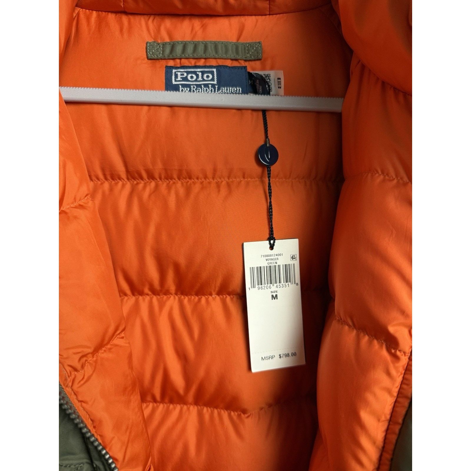 Polo Ralph Lauren Polo Voyager Green Men’s Winter Jacket Size M Size US M / EU 48-50 / 2 - 3 Thumbnail