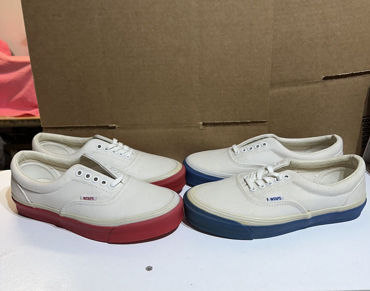 Vans × Wtaps Vans Vault x WTAP OG Era LX White Red Blue Size US 7.5 / EU 40-41 - 1 Thumbnail