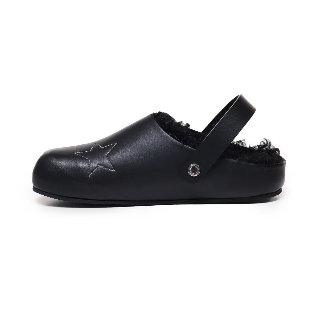 Stella McCartney o1s22i1n1024 Elyse Mules in Black Size US 9 / IT 39 - 4 Thumbnail