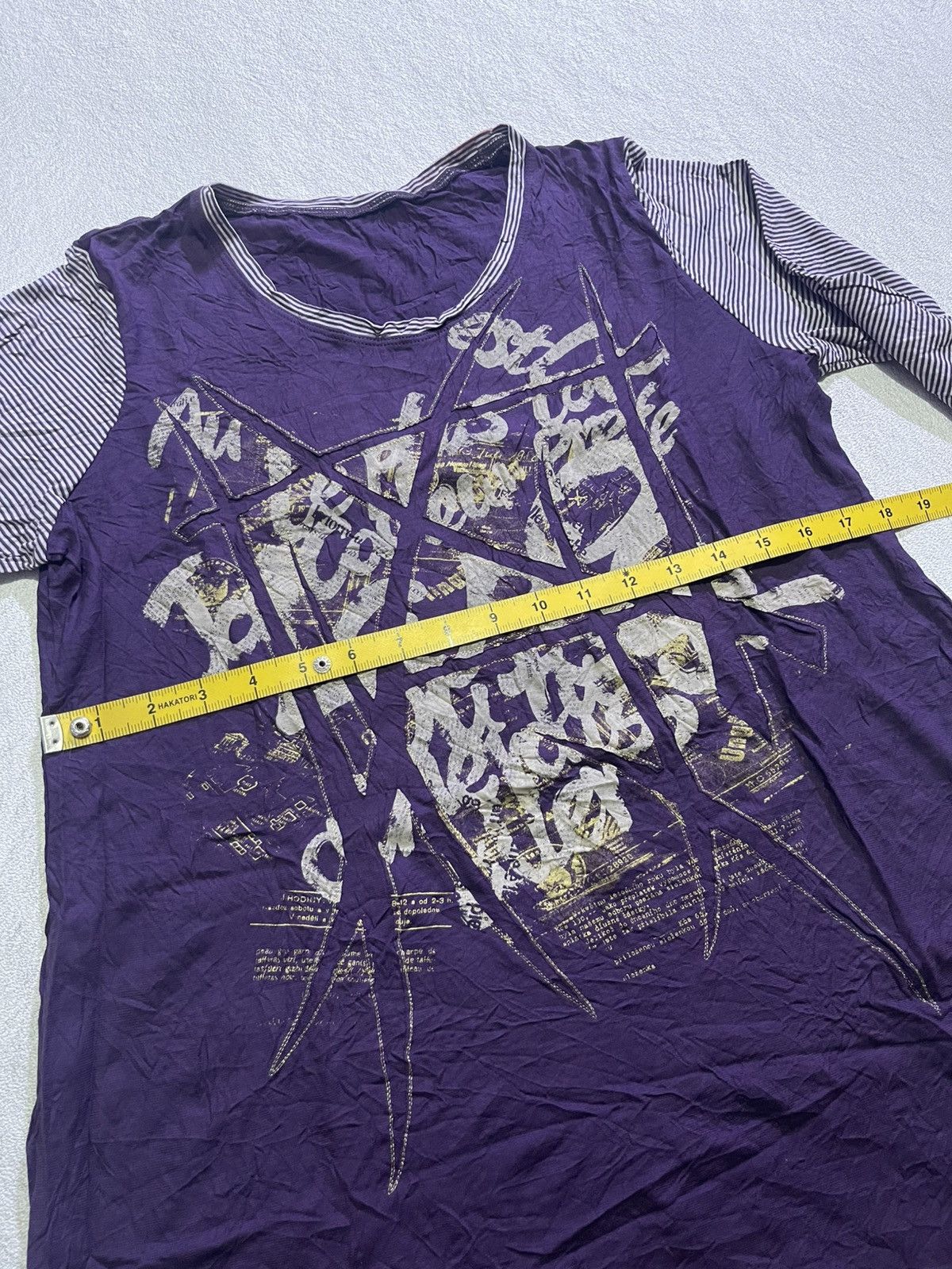 Hysteric Glamour Y2K QUATRE VOYAGE LONG SLEEVE TSHIRT IFSIX STYLE Size M / US 6-8 / IT 42-44 - 8 Thumbnail