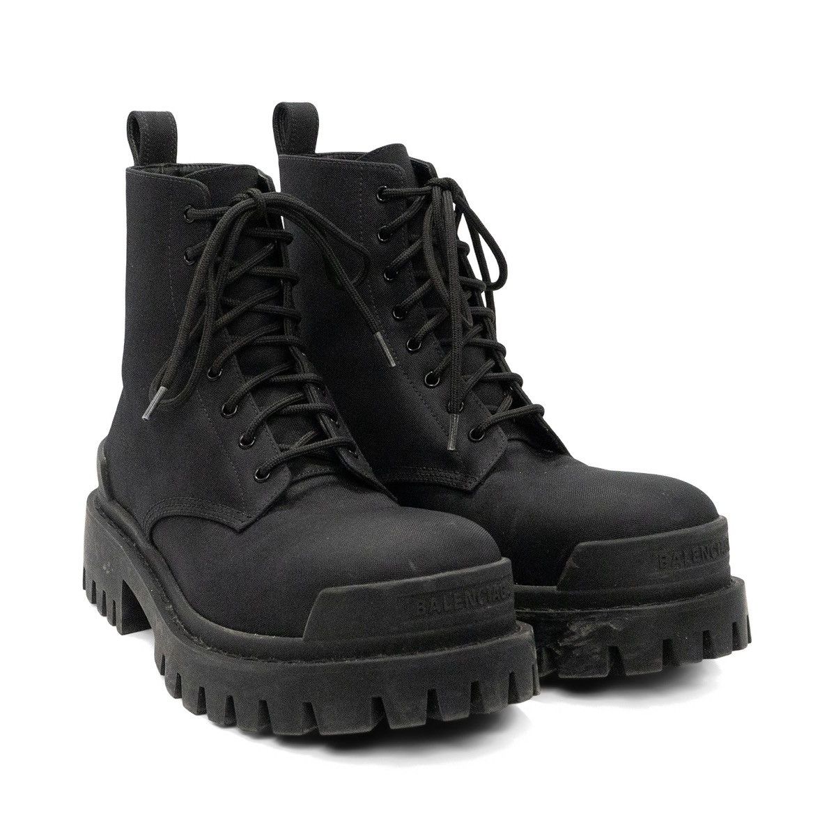 Balenciaga Balenciaga 'Strike' Nylon Combat Boots Size US 7.5 / IT 37.5 - 2 Thumbnail