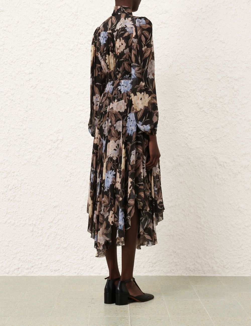 Zimmermann oc11z0825 Eden Handkerchief Dress in Multicolor Size XS / US 0-2 / IT 36-38 - 4 Thumbnail