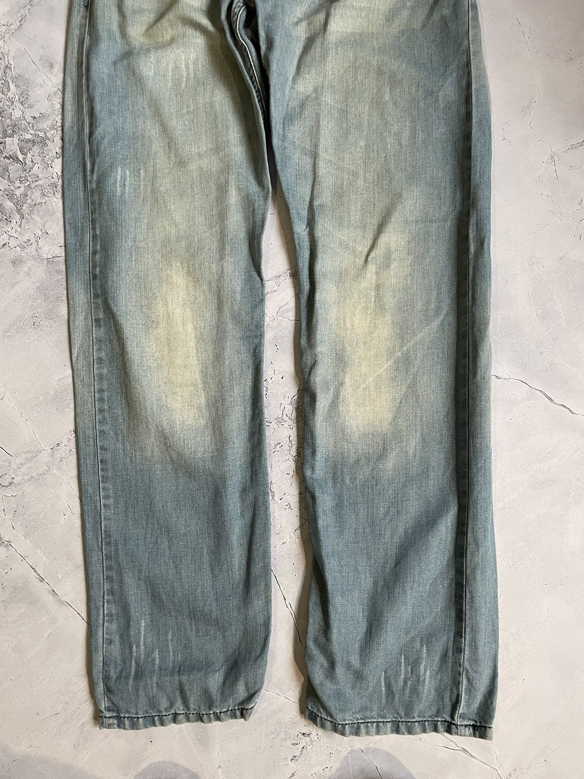 Diesel × Vintage Diesel US33 Denim Pants Faded Printed Size US 32 / EU 48 - 6 Thumbnail