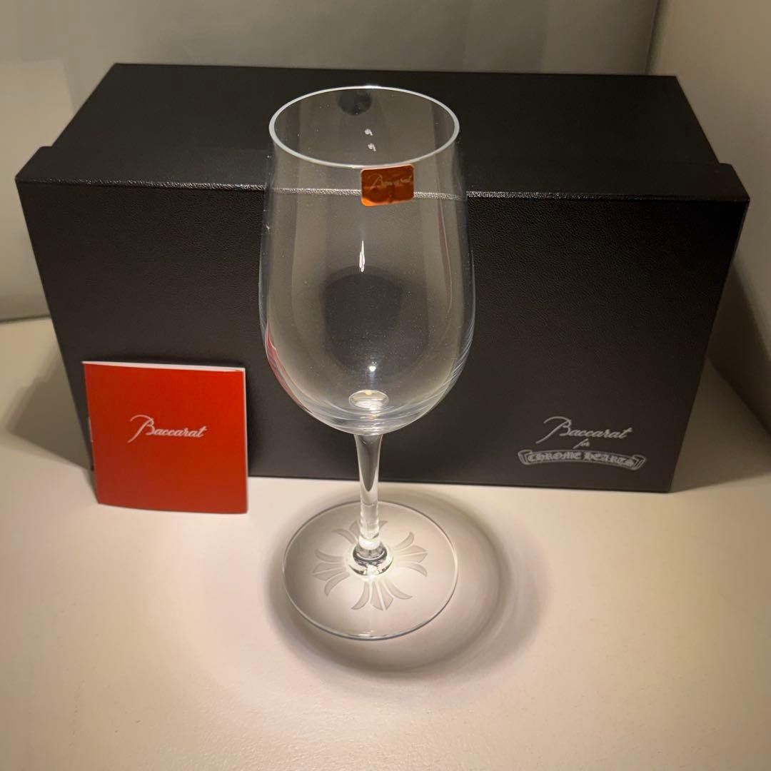 Chrome Hearts Chrome Hearts × Baccarat CH Plus Wine Glass Clear Size ONE SIZE - 4 Thumbnail