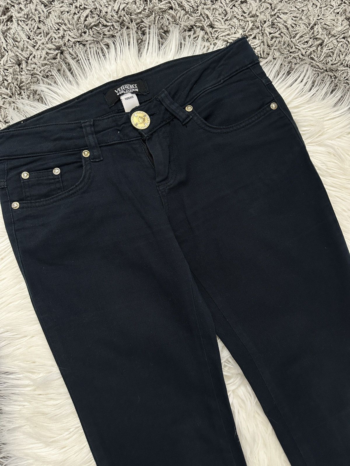 Versace Jeans Couture Versace pants vintage for women Size 26" / US 2 / IT 38 - 2 Thumbnail
