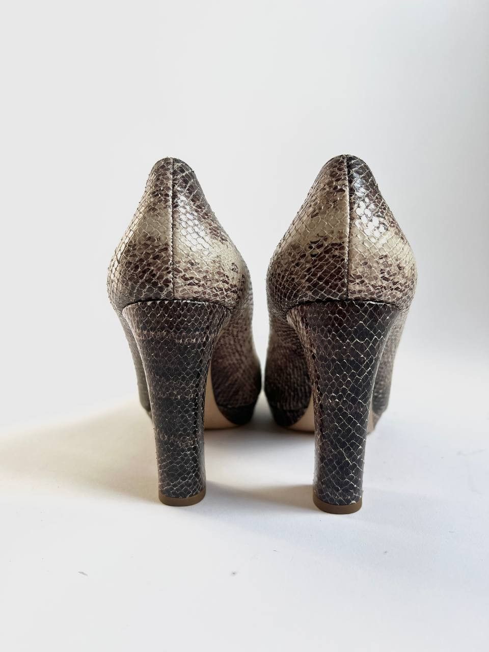 Miu Miu Miu Miu Python High Heels FW99 Size US 9 / IT 39 - 4 Thumbnail