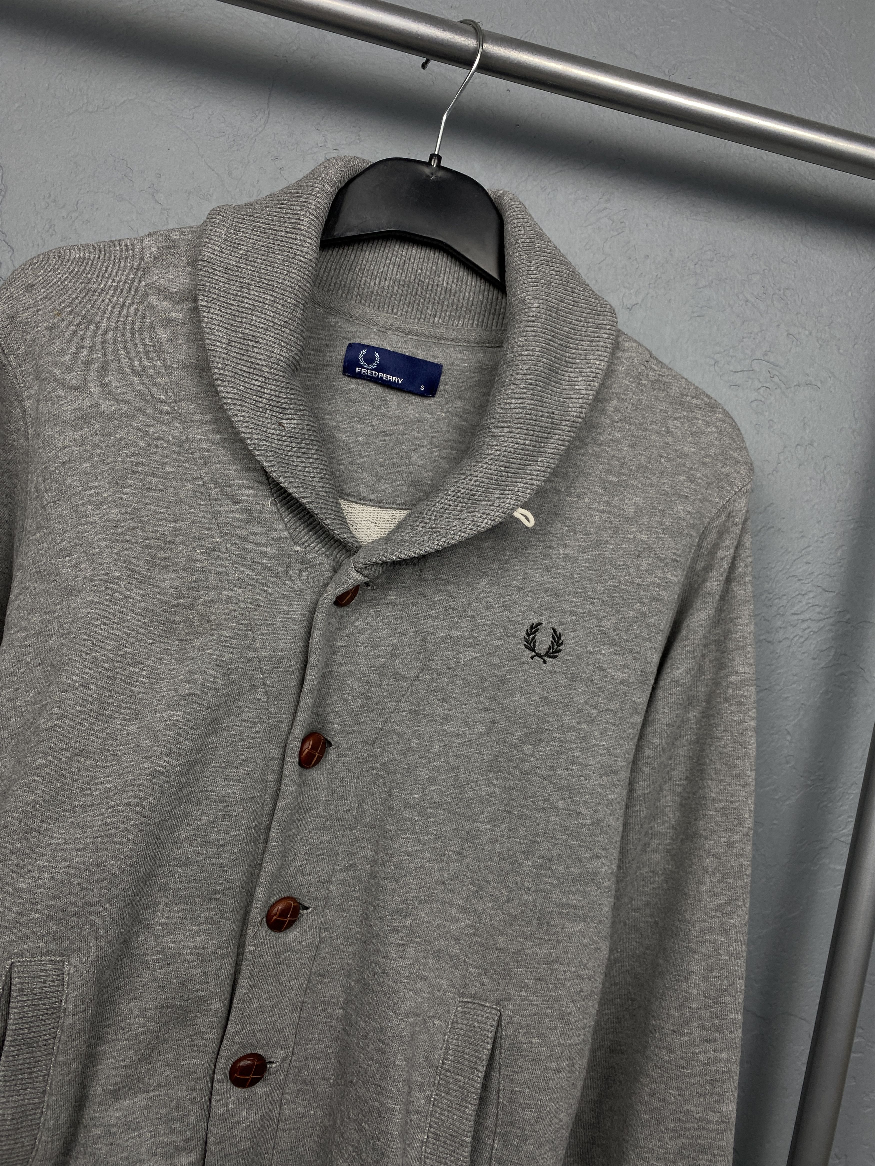 Fred Perry Fred Perry Vintage Mens Cardigan Sweater Jumper Size US S / EU 44-46 / 1 - 2 Thumbnail