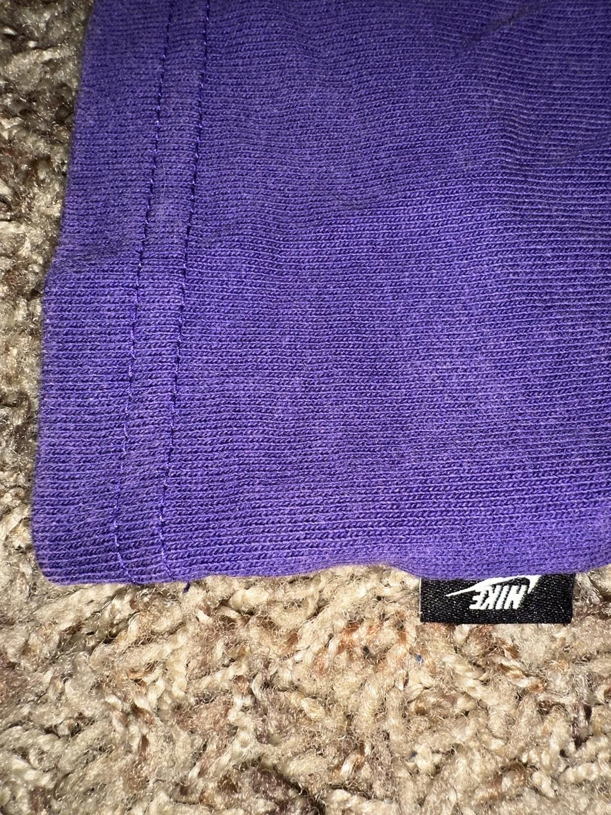 Nike Nike Sportswear Men's Long-Sleeve Center Logo Purple Washed T-Shirt Size US XXL / EU 58 / 5 - 8 Thumbnail