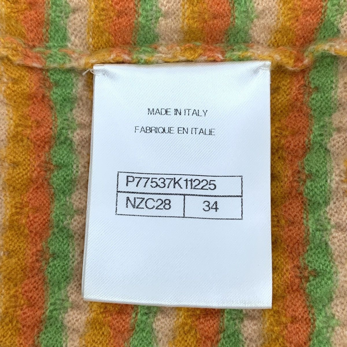 Chanel Chanel 24A Colorblocked Striped Cashmere Knit Camisole Vest Size XS / US 0-2 / IT 36-38 - 6 Thumbnail