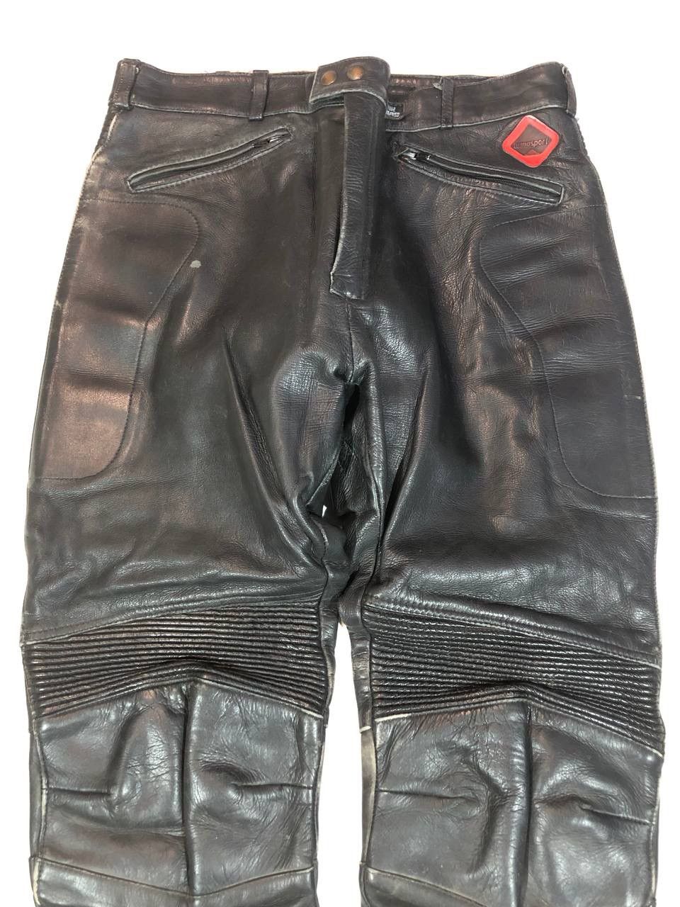 Vintage Frank Thomas Racing Moto Leather Pants Vintage Size US 34 / EU 50 - 2 Thumbnail