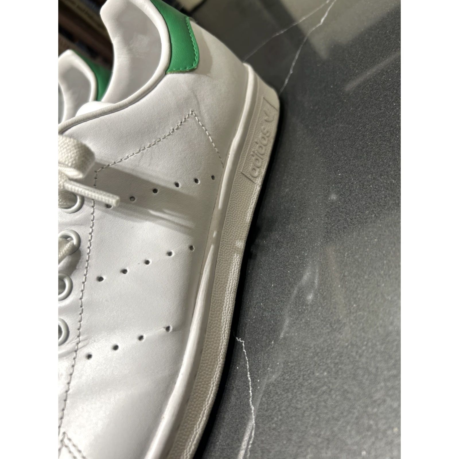 Adidas adidas Originals Stan Smith White Green Classic Sneakers Men 9.5 White 2017 Sneakers Flawless Condition Size US 10 / EU 43 - 5 Thumbnail