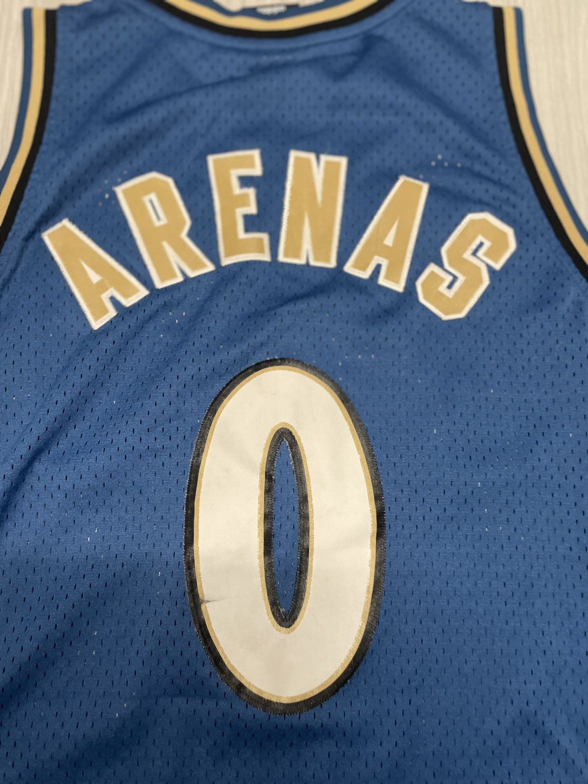 Adidas Vintage Adidas Washington Wizzards #0 Gilbert Arenas NBA Size US S / EU 44-46 / 1 - 6 Thumbnail