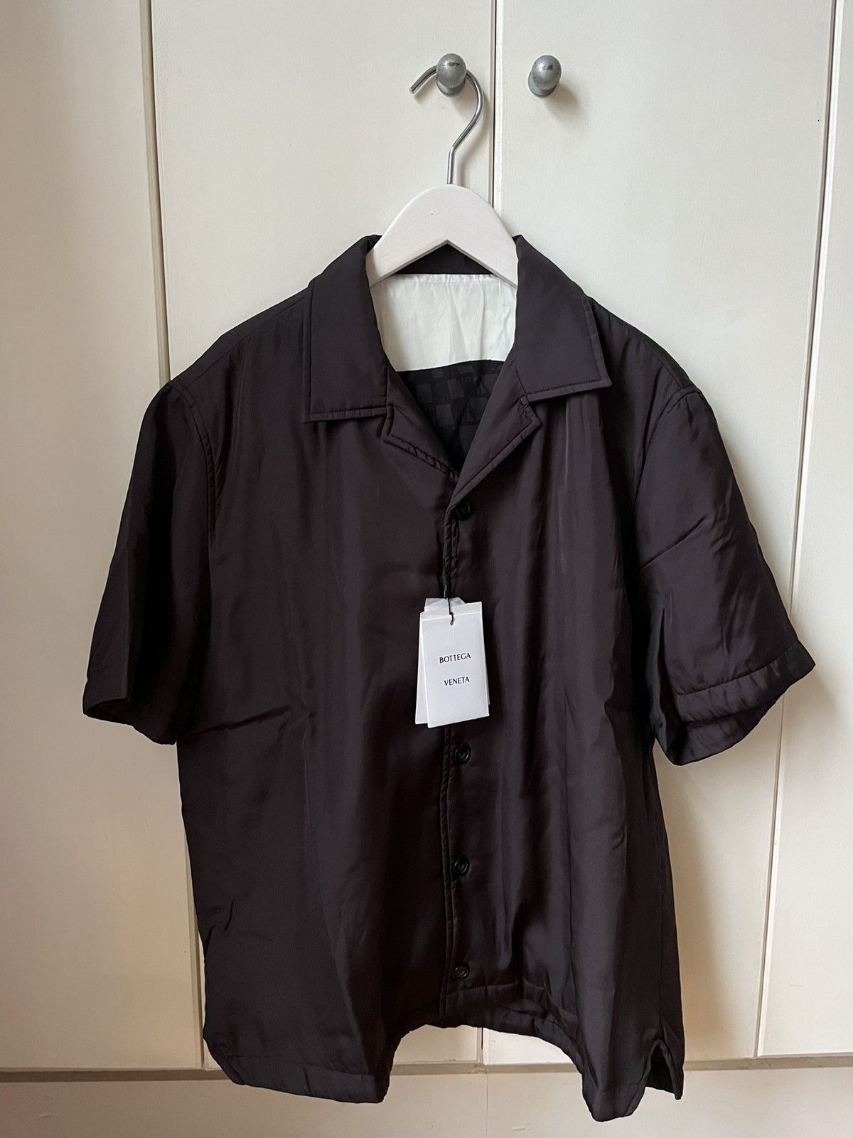 Bottega Veneta Bottega veneta car print bowling shirt brand new 48 Size US M / EU 48-50 / 2 - 2 Thumbnail