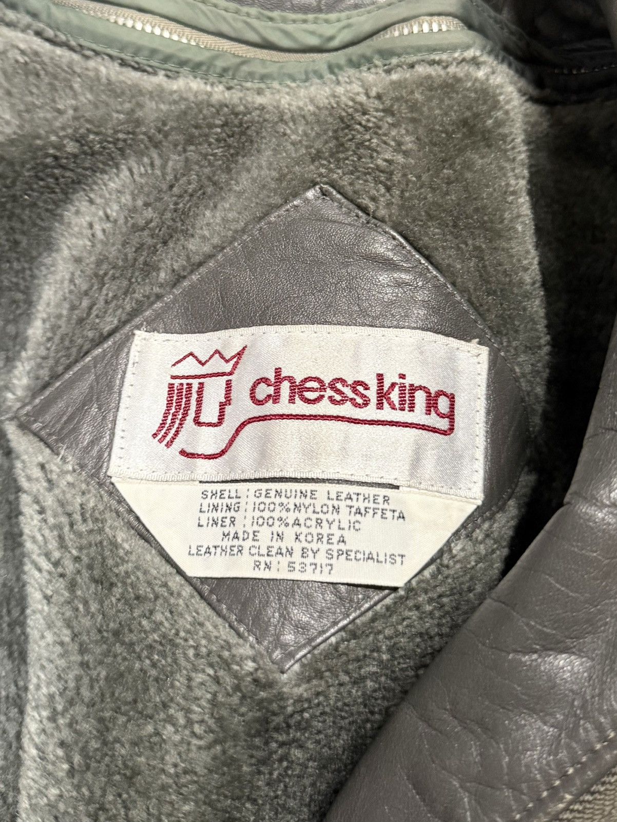 Vintage Vintage 80’s “Chess king” leather jacket Size US S / EU 44-46 / 1 - 11 Thumbnail