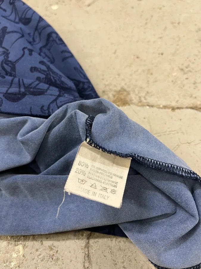 Designer × Dolce & Gabbana × Vintage 2000s Dolce & Gabbana Astrology Ancient Blue T-Shirt Size S / US 4 / IT 40 - 8 Thumbnail