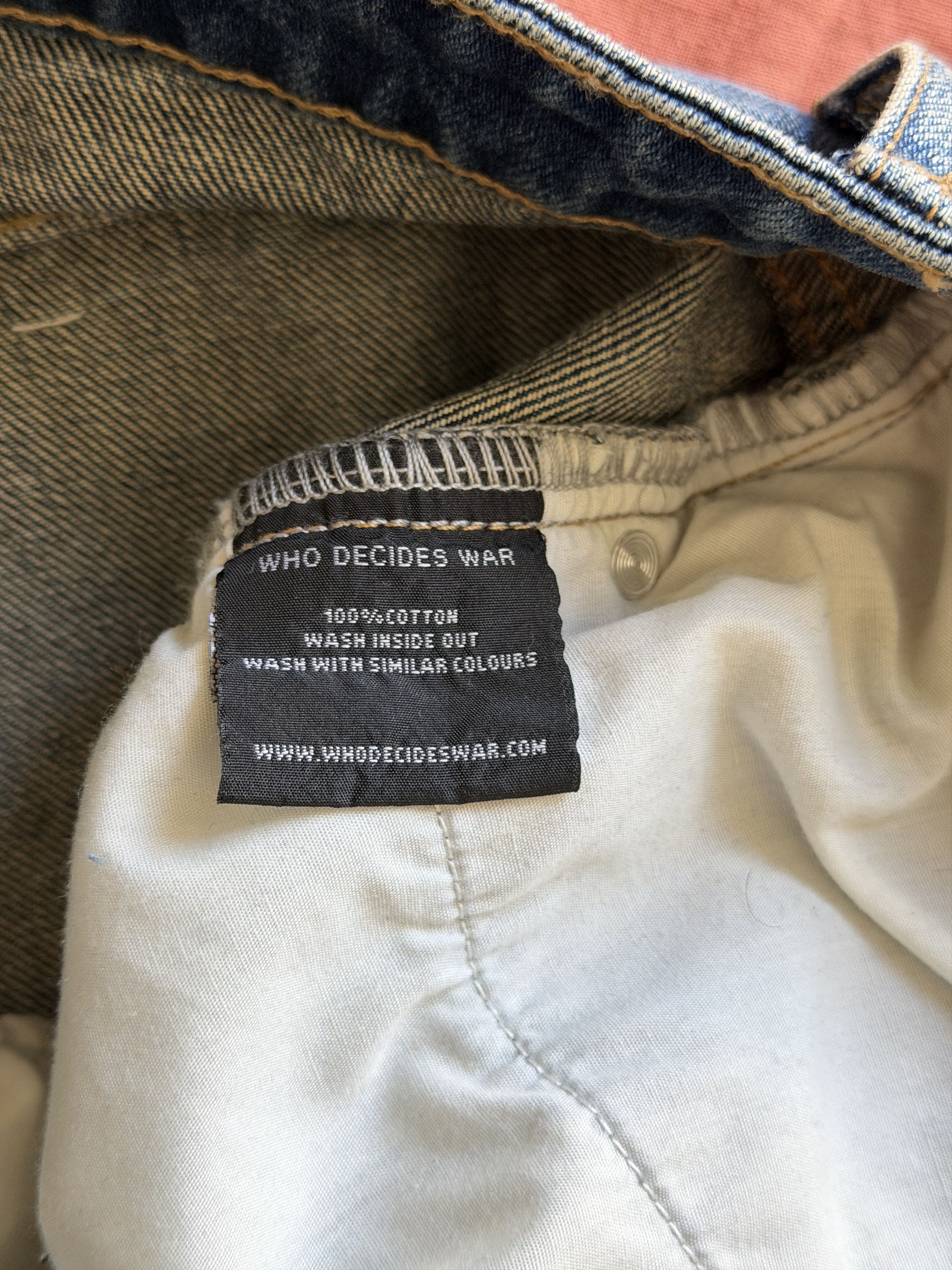 Who Decides War Who Decides War Relaxation Denim Jeans in Blue Size US 34 / EU 50 - 8 Thumbnail