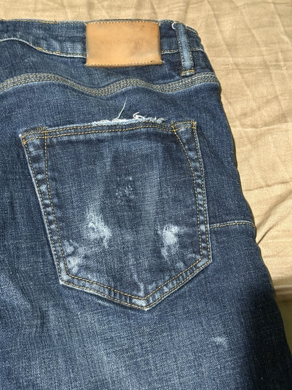 Purple Brand Half black half blue denim Purple Jeans Size 30 Size US 30 / EU 46 - 4 Thumbnail