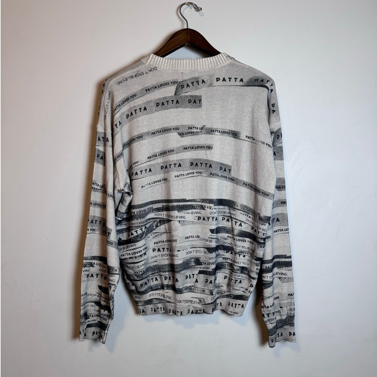 Patta Patta Loves You Ribbons Knitted Sweater - Size S Size US S / EU 44-46 / 1 - 2 Thumbnail
