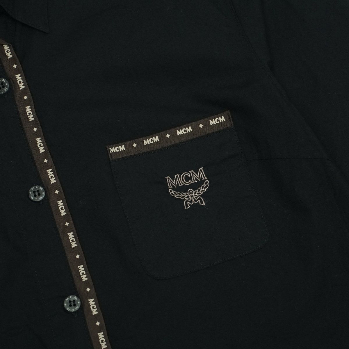 MCM *NoTariff 90s MCM Womens LS Shirt Size M / US 6-8 / IT 42-44 - 3 Thumbnail