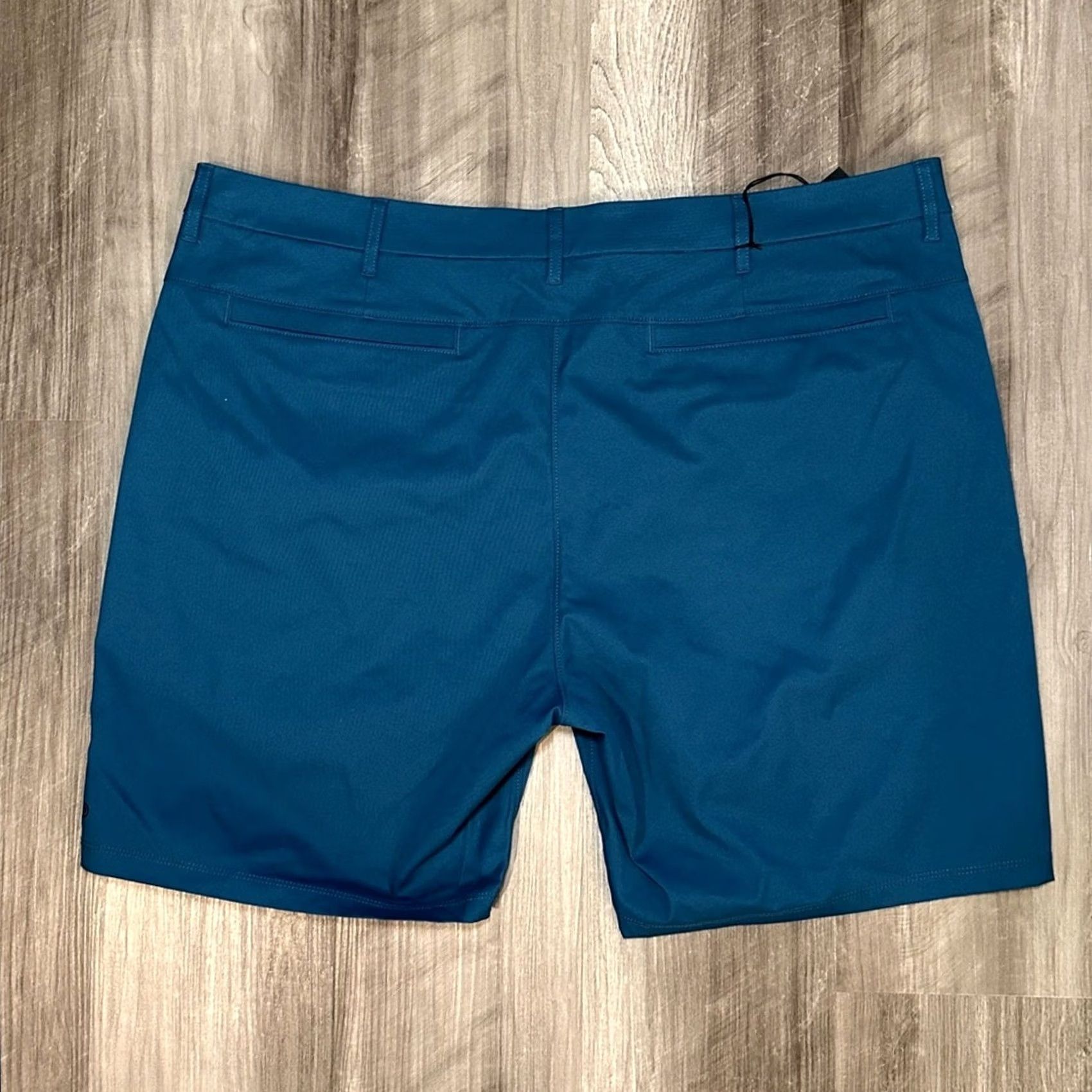 Vintage Public Rec Ocean Dealmaker Shorts Men 42 Chino Blue Ocean Teal 8" Inseam MS9665 Size US 42 / EU 58 - 2 Thumbnail