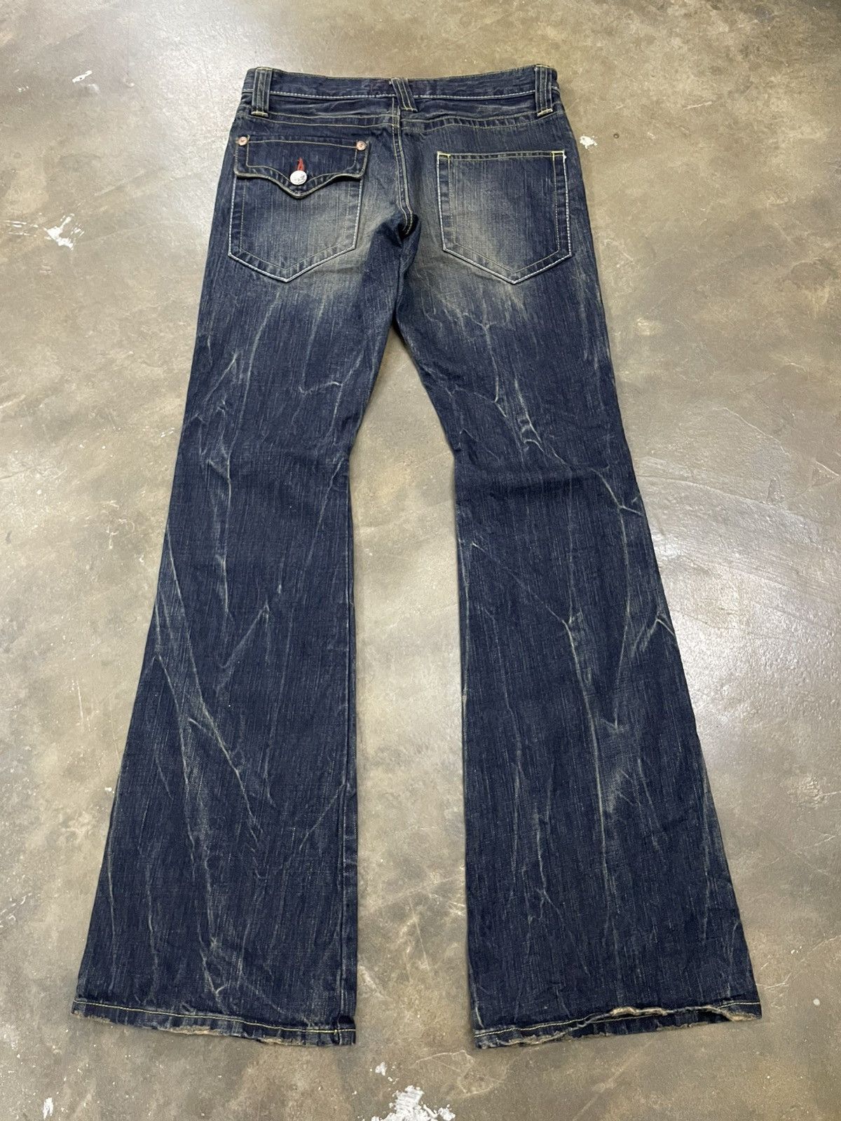 If Six Was Nine Et Boite Japanese Blueway Muddy Nippon Flare Lightning Size US 28 / EU 44 - 2 Thumbnail