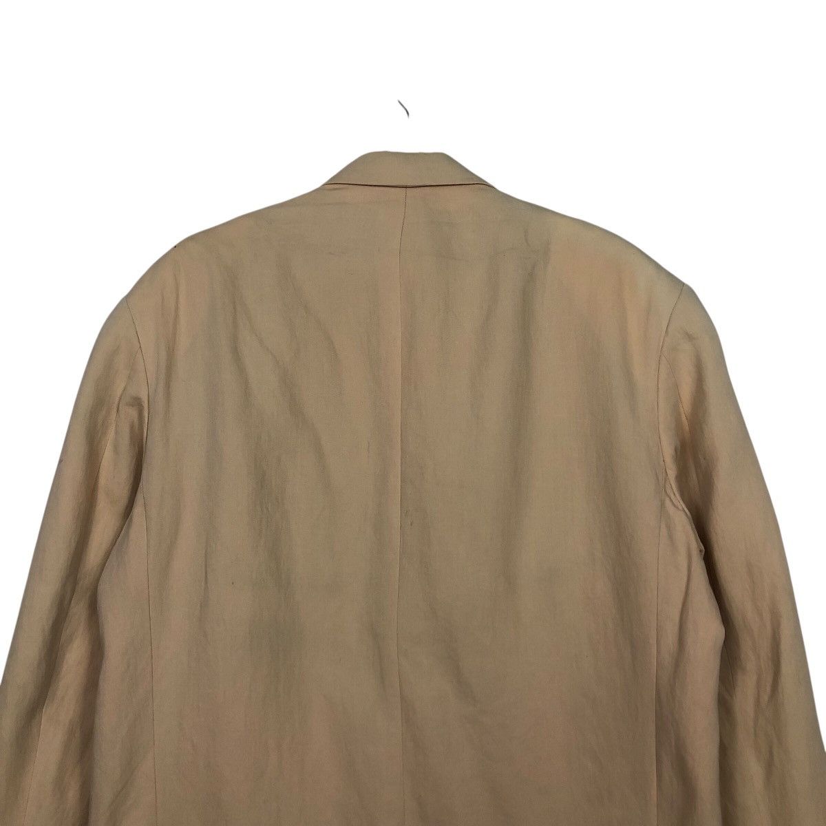 Japanese Brand Kenzo Paris Oversized Beige Cotton Blazer — Archival Look Size US M / EU 48-50 / 2 - 10 Thumbnail