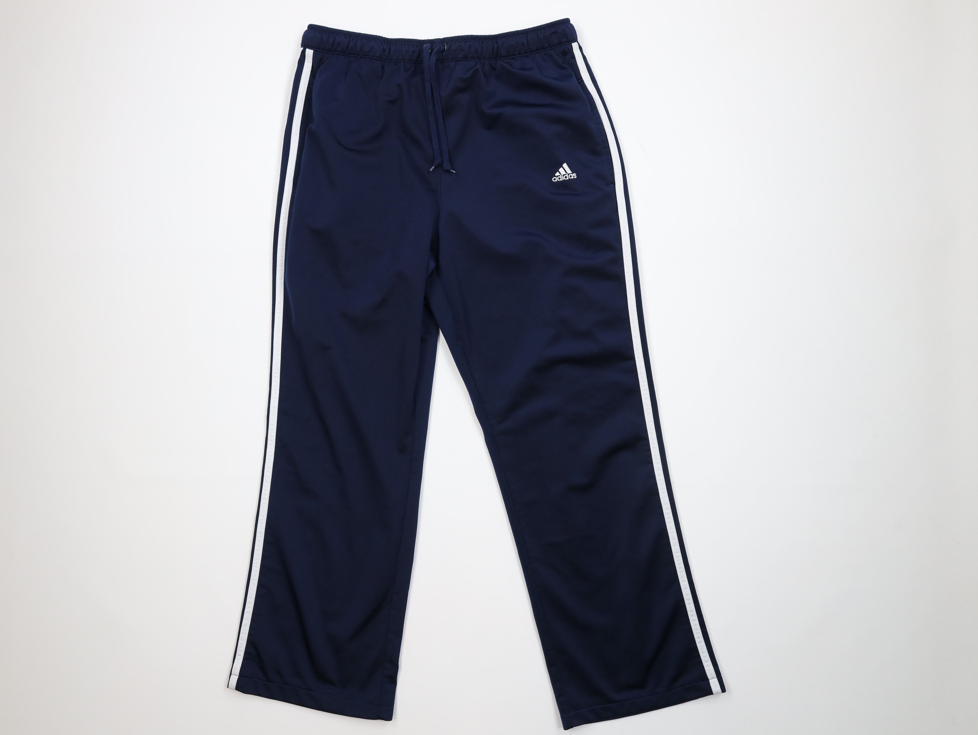 Adidas Vintage Y2K Adidas Spell Striped Wide Leg Sweatpants Pants Size 30" / US 8 / IT 44 - 1 Thumbnail