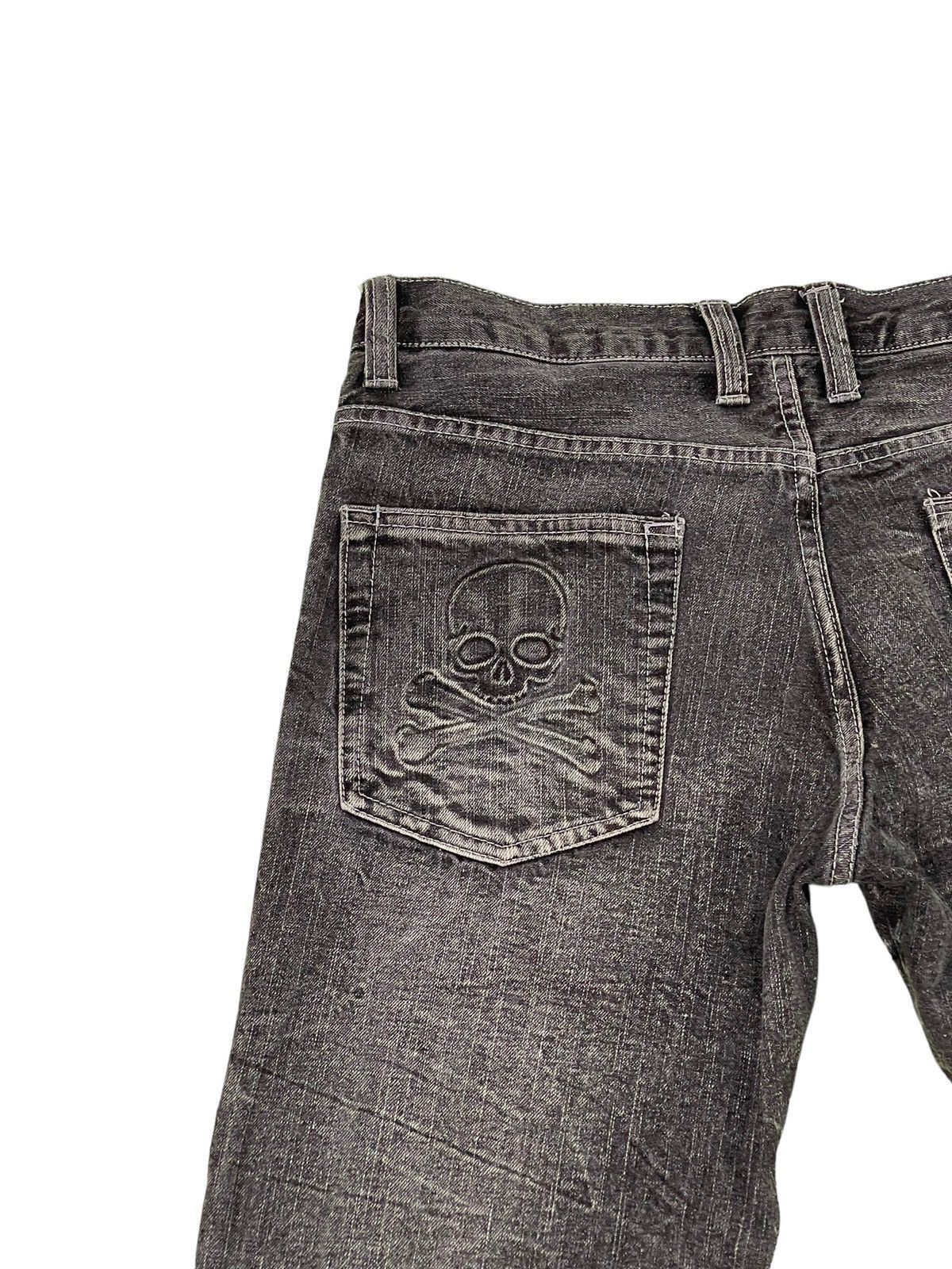 Japanese Brand Distress Jeans Root Three Regular Straight 6🟦3 Size US 31 - 19 Thumbnail