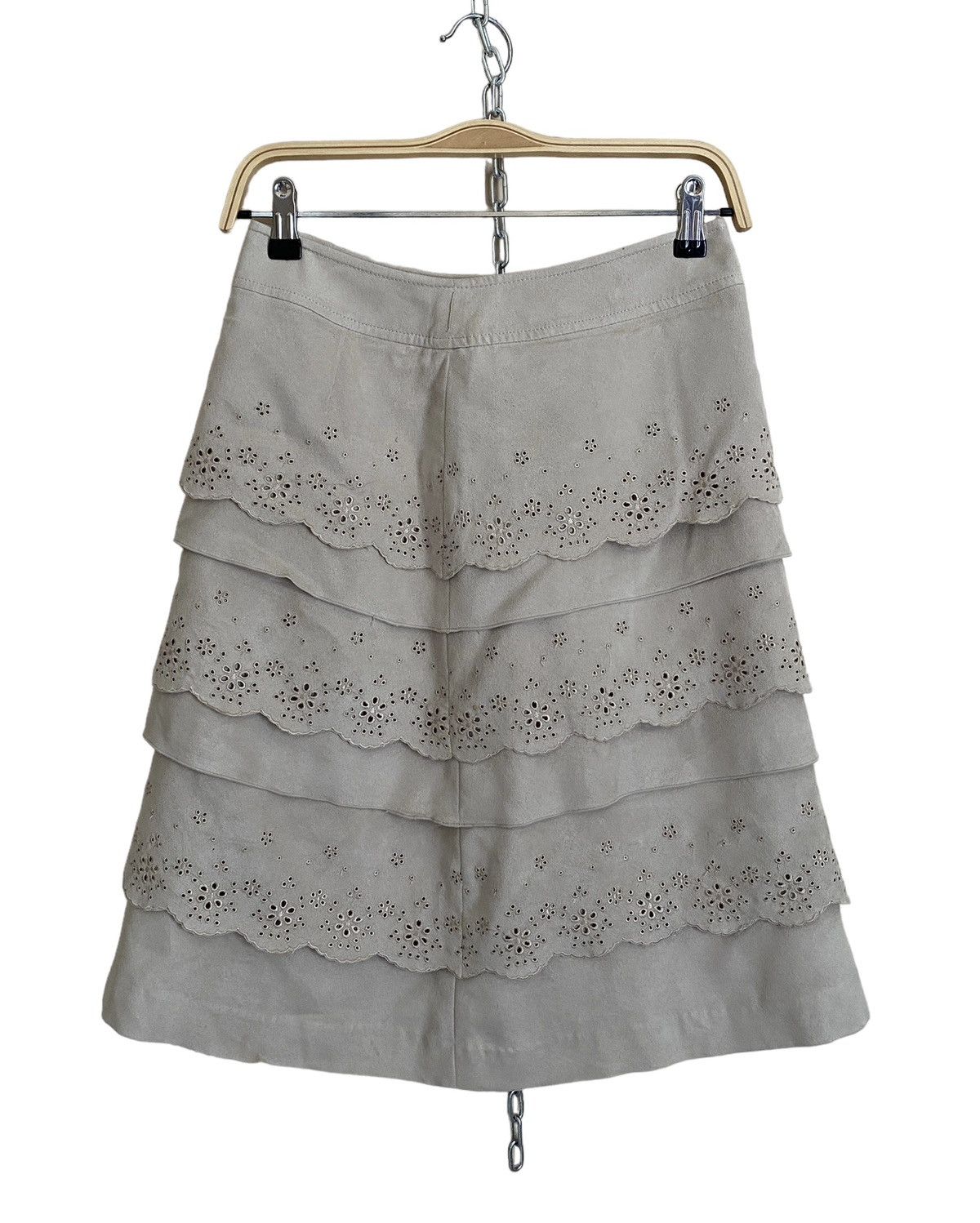 Courreges Vintage Courreges Multi Layered Skirt Size 26" / US 2 / IT 38 - 2 Thumbnail