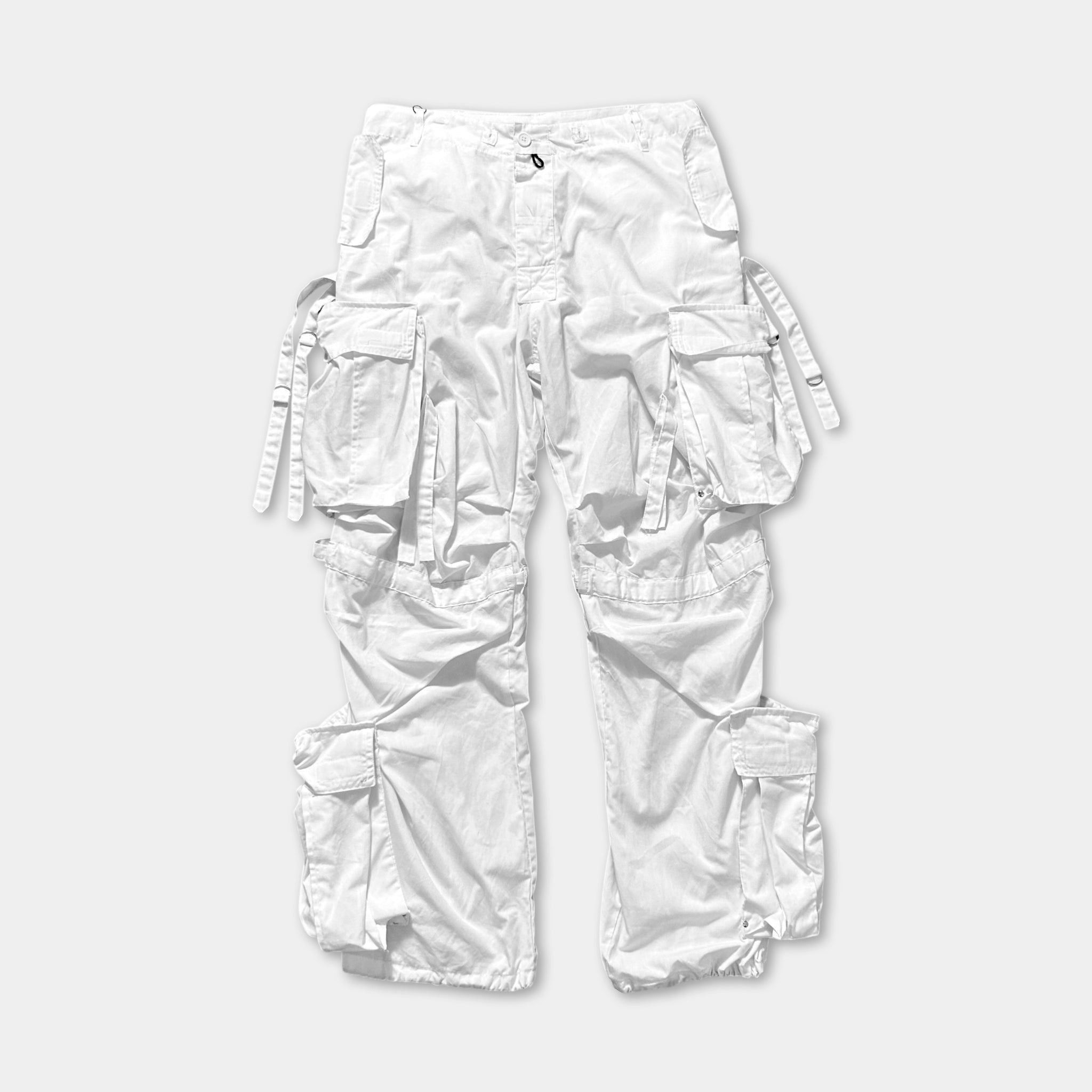 Other White Parachute Cargo Pants Size US 41 - 1 Thumbnail