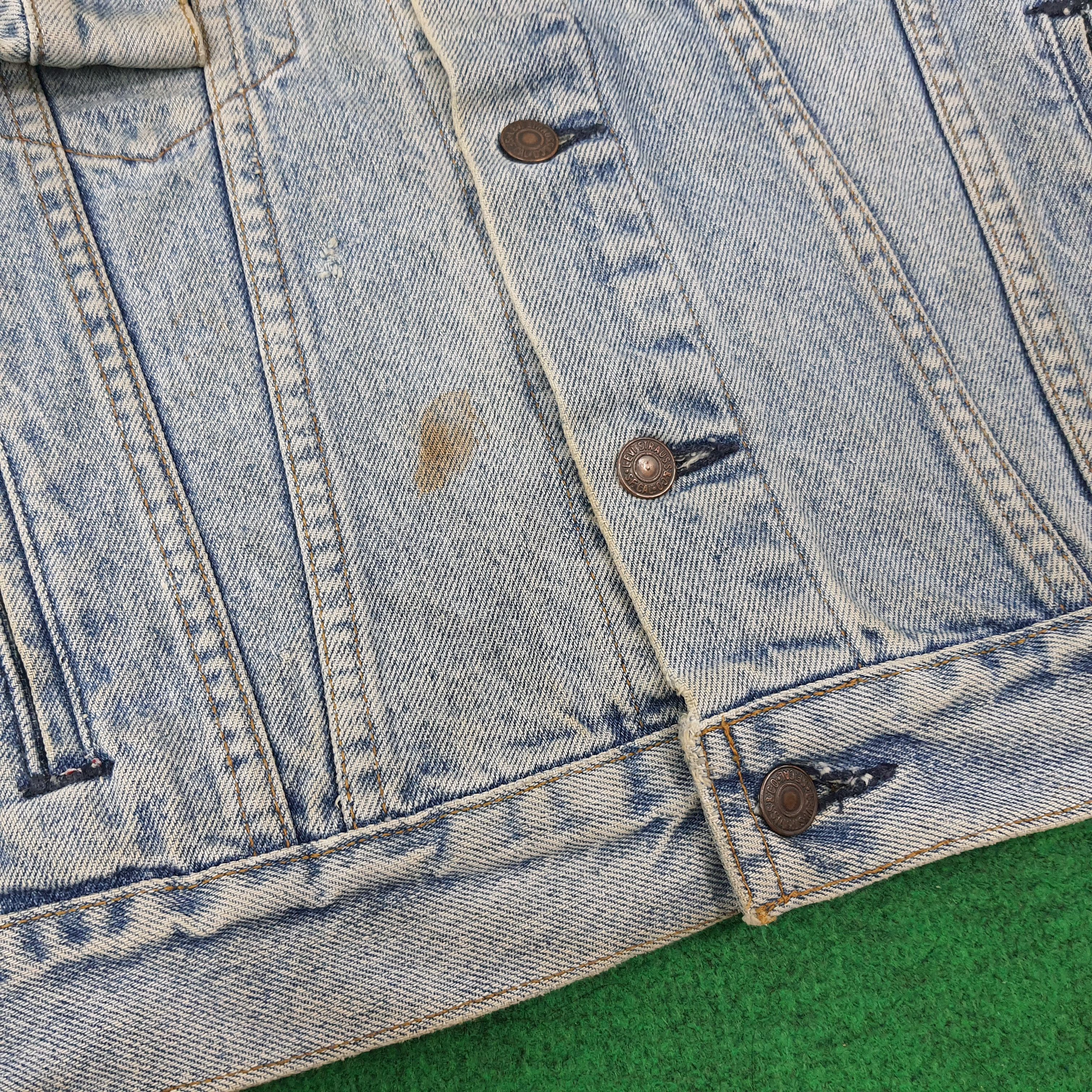 Levi's Vintage 90s Levi's Custom Jamiroquai Logo Denim C277N2 Size US S / EU 44-46 / 1 - 12 Thumbnail