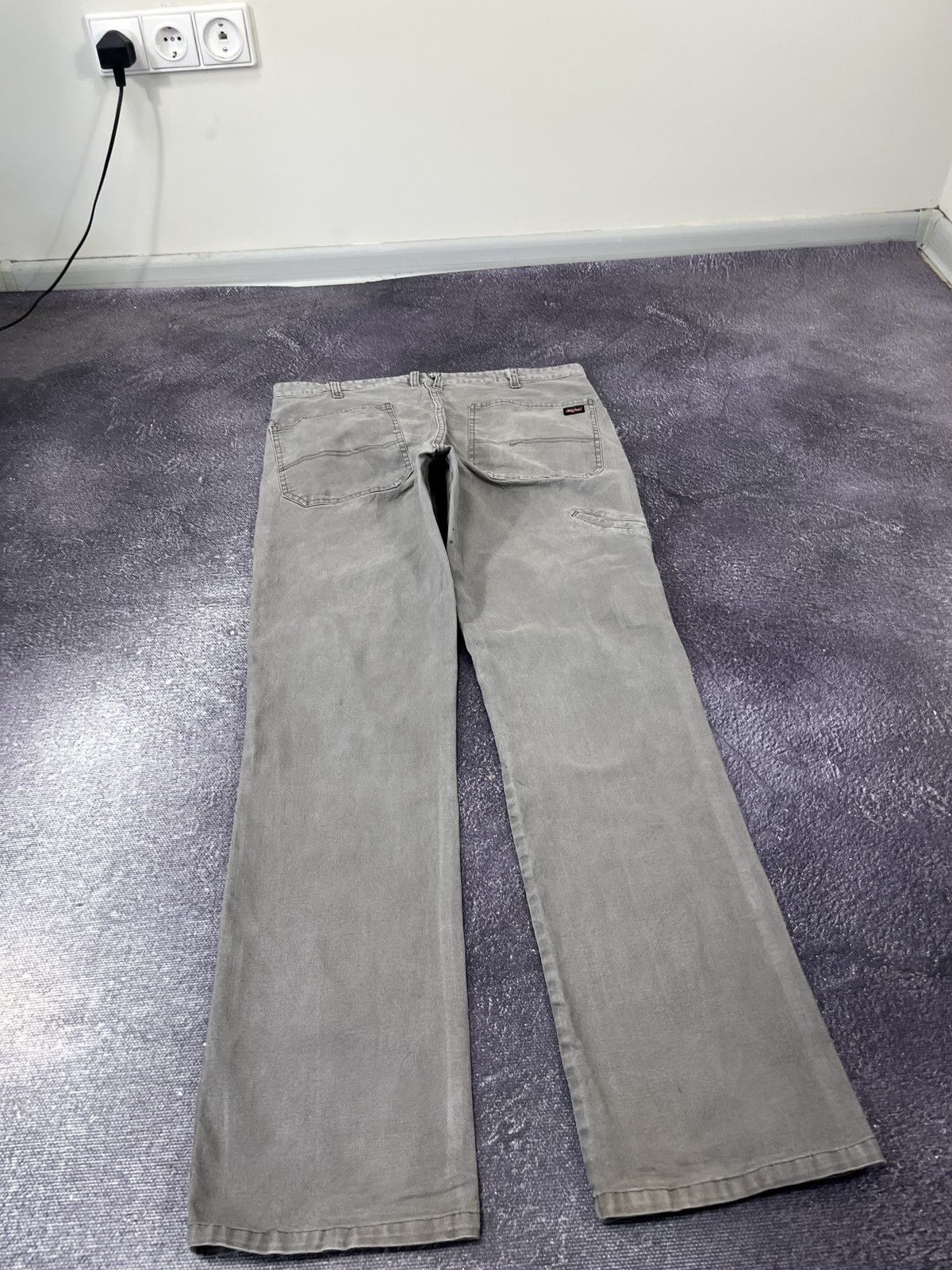 Dickies Vintage Dickies Y2K Faded Grey Work Pants Jeans Size US 34 / EU 50 - 2 Thumbnail