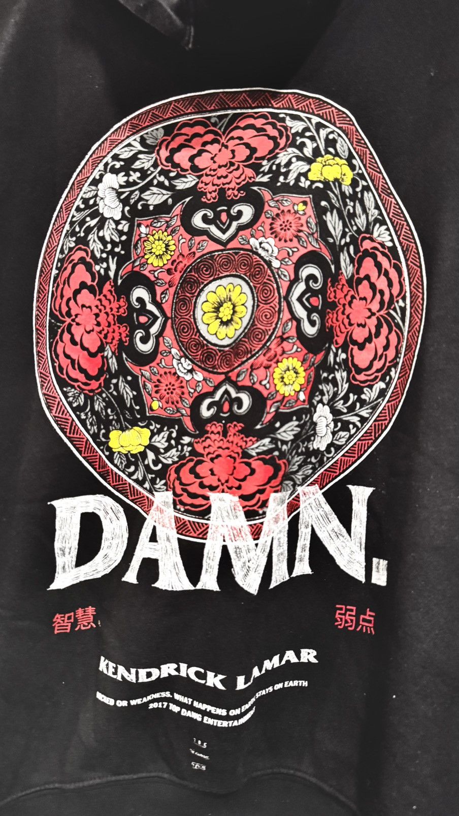 Kendrick Lamar Kendrick Lamar “DAMN.” Hoodie – (TDE) 2017 Tour Merch Size US XL / EU 56 / 4 - 5 Thumbnail