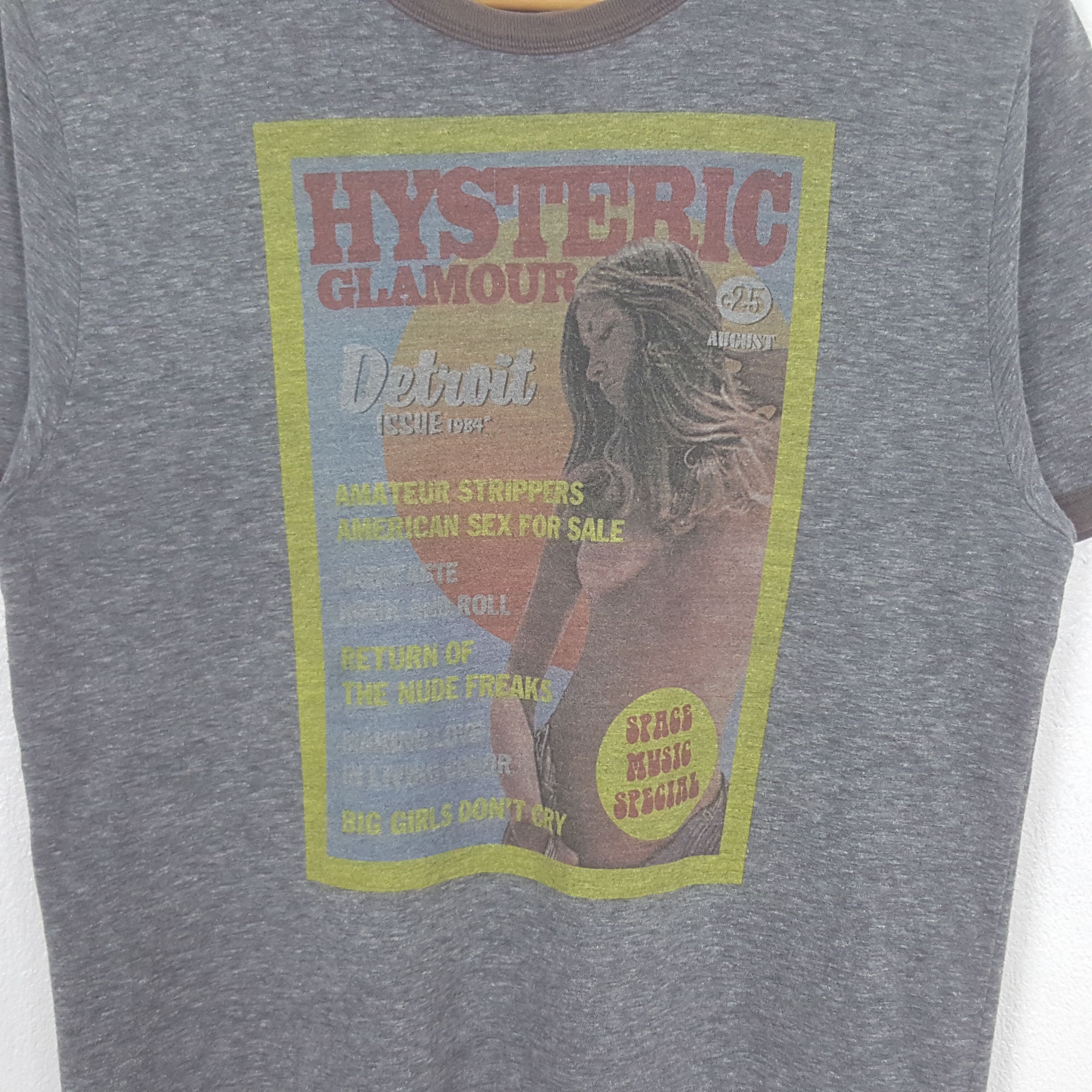 Hysteric Glamour Vintage Hysteric Glamour Japanese Brand Tshirt C319N71 Size US M / EU 48-50 / 2 - 2 Thumbnail