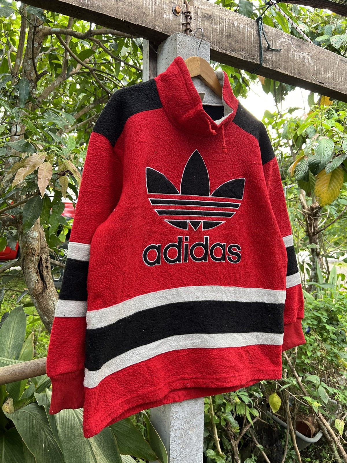 Adidas × Japanese Brand Vintage Adidas 90s Size US L / EU 52-54 / 3 - 3 Thumbnail