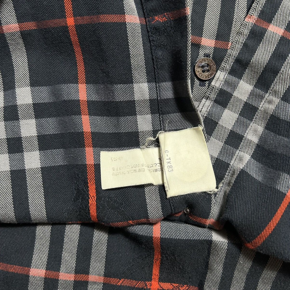 Burberry Vintage Burberrys Monogram Button Shirt Size M / US 6-8 / IT 42-44 - 11 Thumbnail