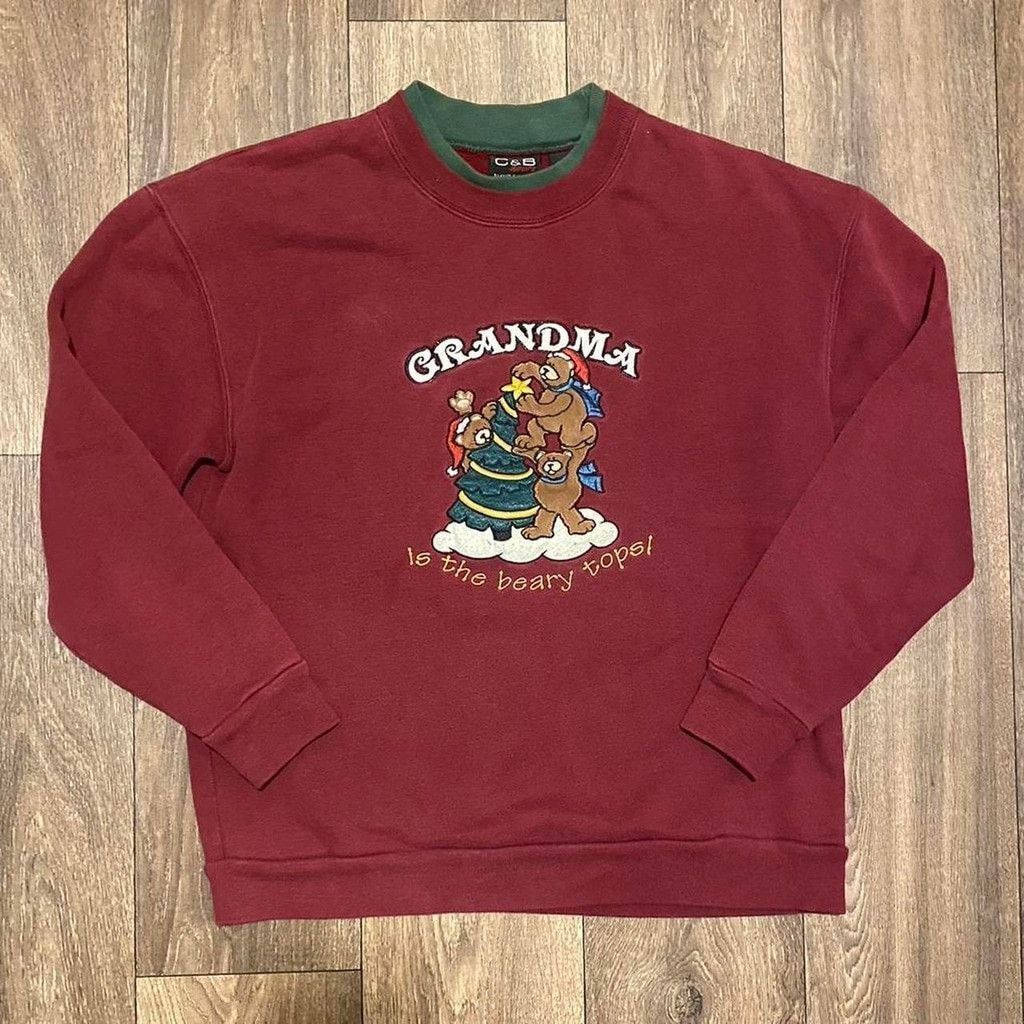 Other Croft & Barrow Grandma is the beary tops Size S / US 4 / IT 40 - 1 Thumbnail
