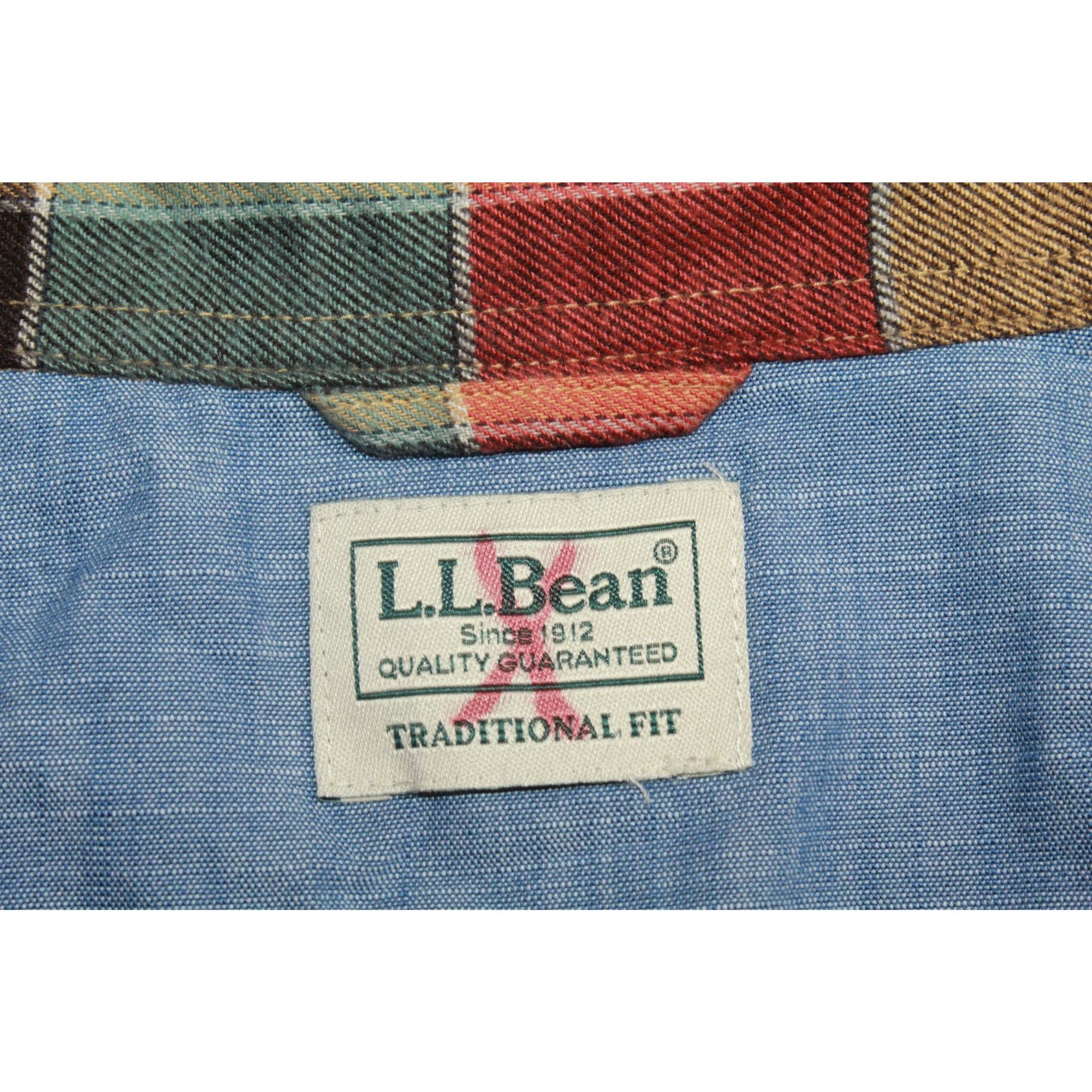 L.L. Bean LL Bean Mens BeanFlex All Season Flannel M Size US M / EU 48-50 / 2 - 8 Thumbnail