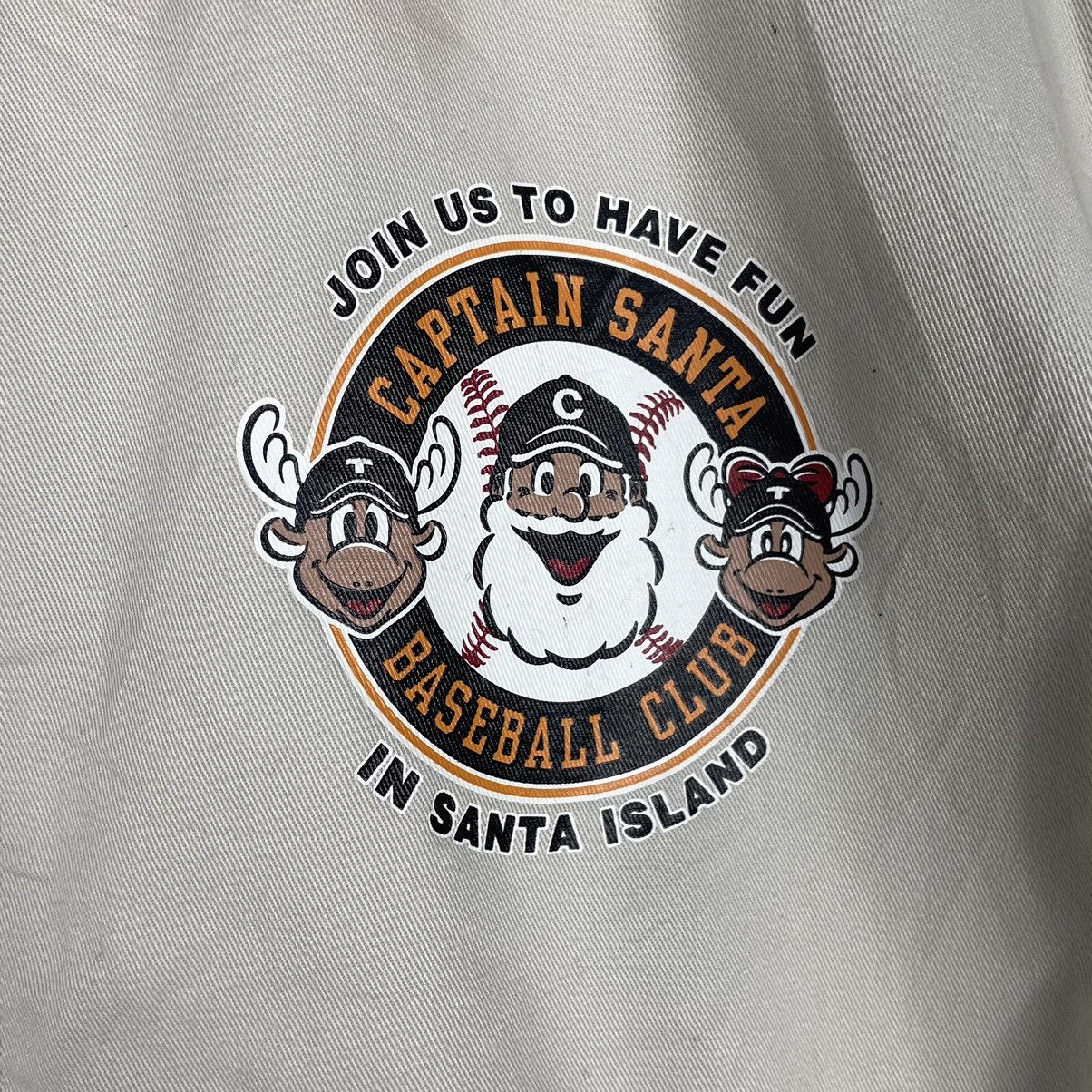 Cartoon Network × Japanese Brand × Vintage 💥VTG CAPTAIN SANTA WORKER LIGHT JACKET Size US L / EU 52-54 / 3 - 16 Thumbnail
