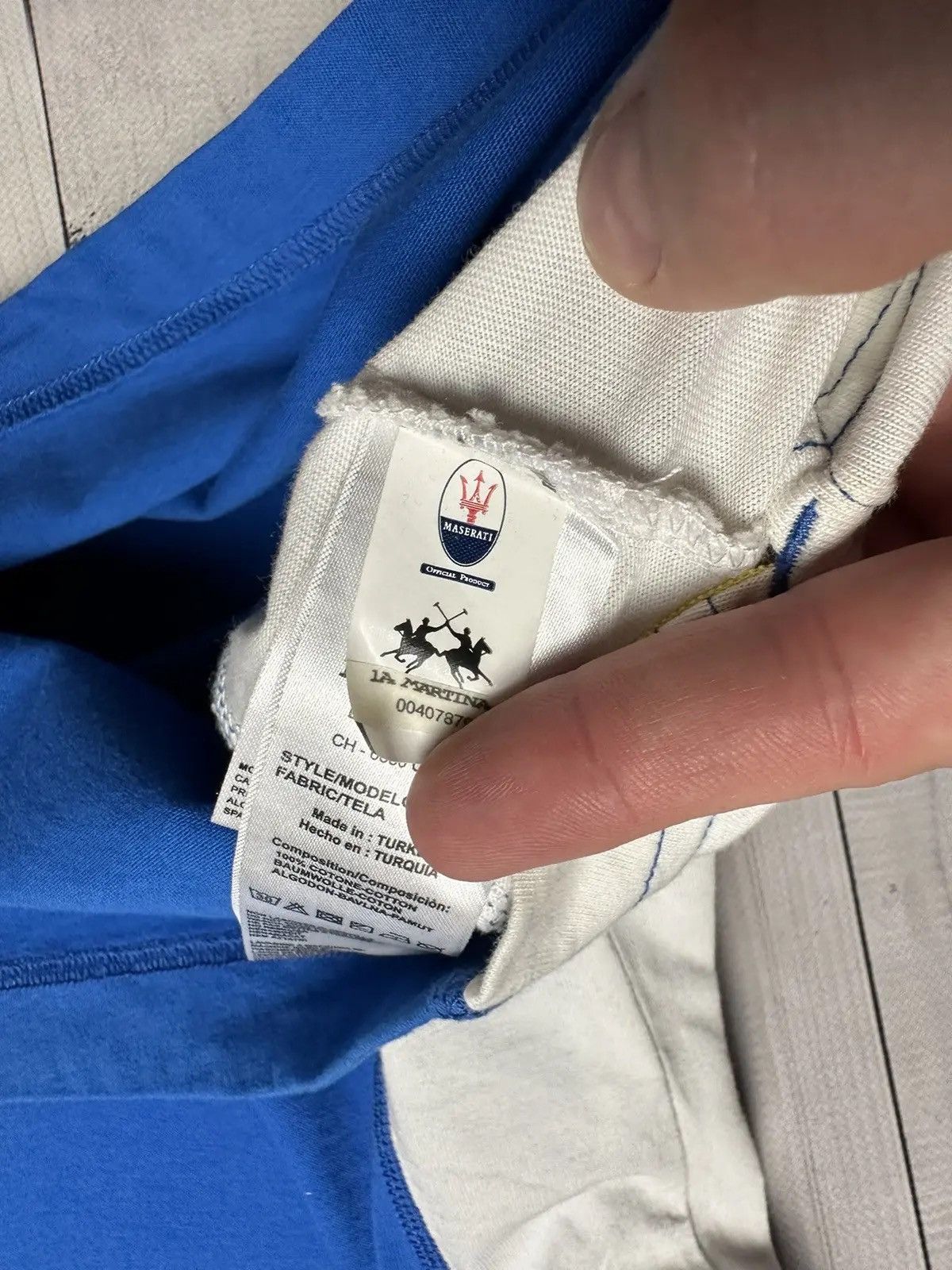 La Martina Vintage Racing Maserati La Martina polo racing team big logo Size US XL / EU 56 / 4 - 6 Thumbnail