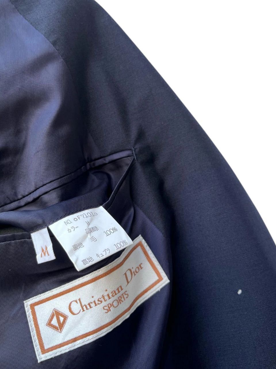 Christian Dior Monsieur Vintage Christian Dior Sports Metal Gold Buttons Jacket Size US M / EU 48-50 / 2 - 20 Thumbnail