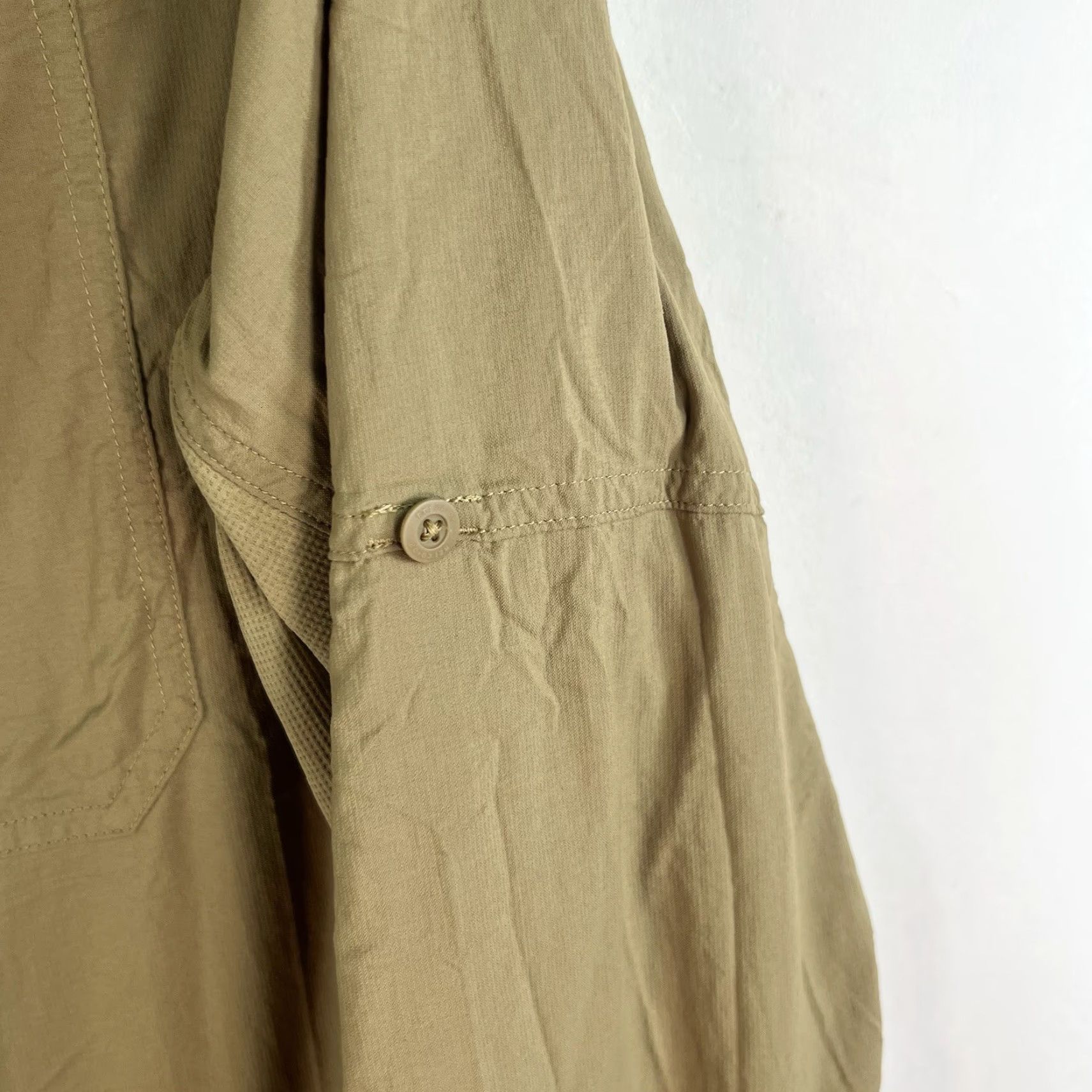 Vintage REI Button-Up Sahara Capture Men’s Size L Tan Long Sleeve Nylon Shirt Size US L / EU 52-54 / 3 - 3 Thumbnail